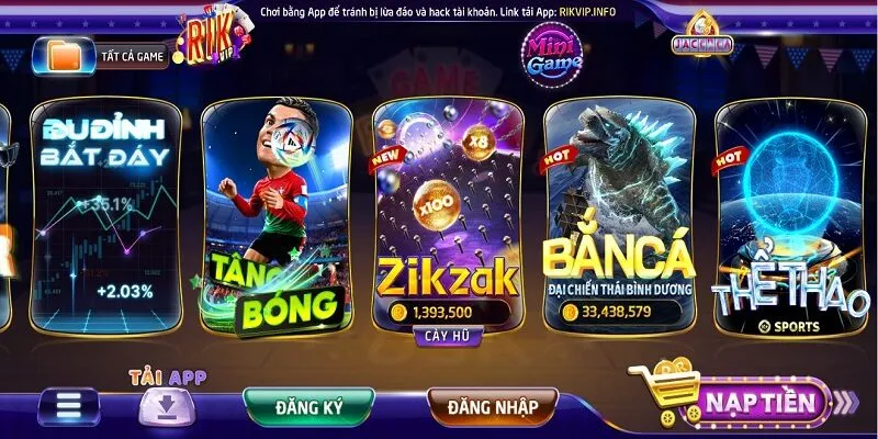 Game chơi đặc sắc