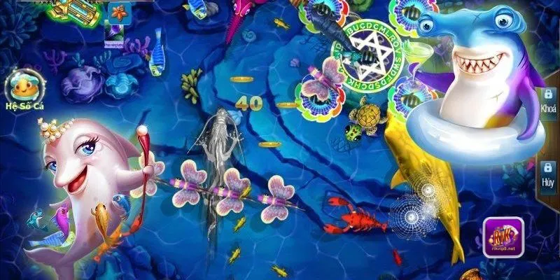 Game chơi Vương Giả Đánh Cá