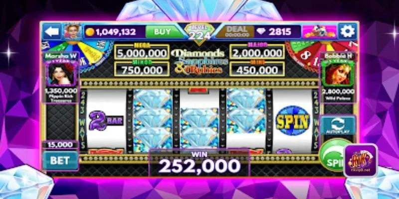 Giao diện thu hút, đắm mình vào buổi tiệc đá quý huyền ảo