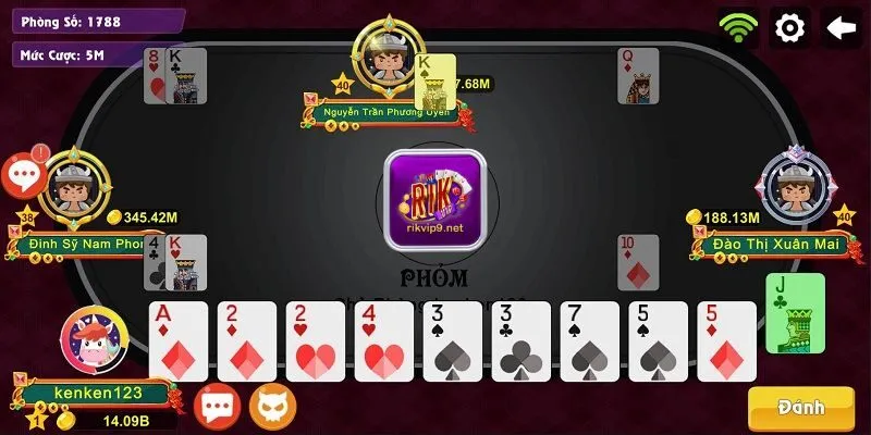 Tá lả hấp dẫn bởi yếu tố đấu trí giữa các người chơi Tá lả hấp dẫn bởi yếu tố đấu trí giữa các người chơi