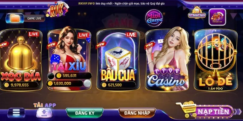 Ưu điểm của Casino Rikvip Ưu điểm của Casino Rikvip